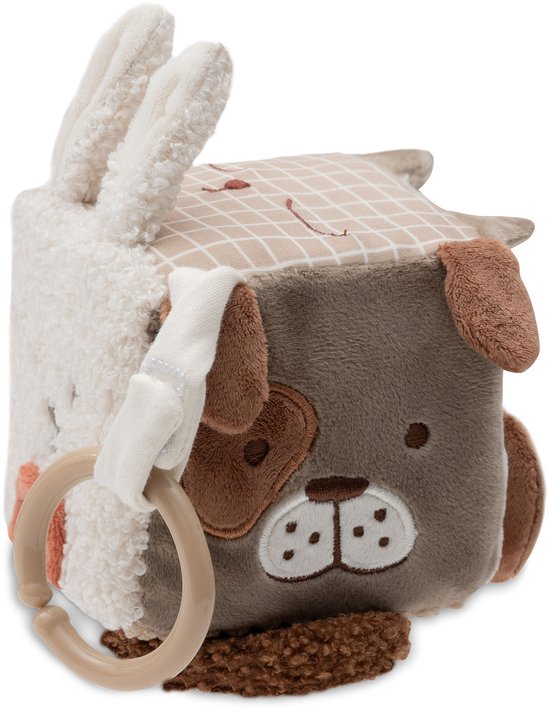 Jollein Activiteitenkubus - Speelgoed - Animal Friends
