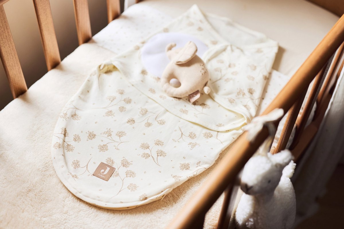 Jollein Baby Deken Ledikant - 100x150cm - Basic Jersey/Sherpa - Oatmeal – foto 6