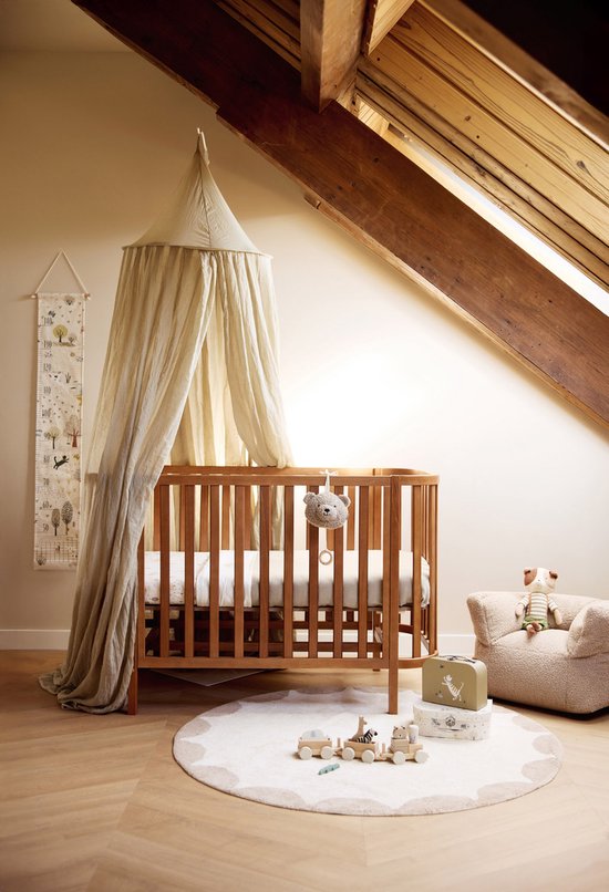 Jollein Kinderfauteuil Teddy - 1 t/m 4 jaar - 46x110cm - Warm Sand van Merkloos — afbeelding 2