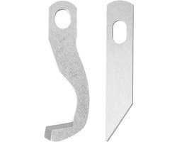 ByShane - Bovenste en onderste messen voor randmartelmachine - Naaimachine accessoires - Vervanging voor Brother PL1500 935D 929D 1034D 1134DW