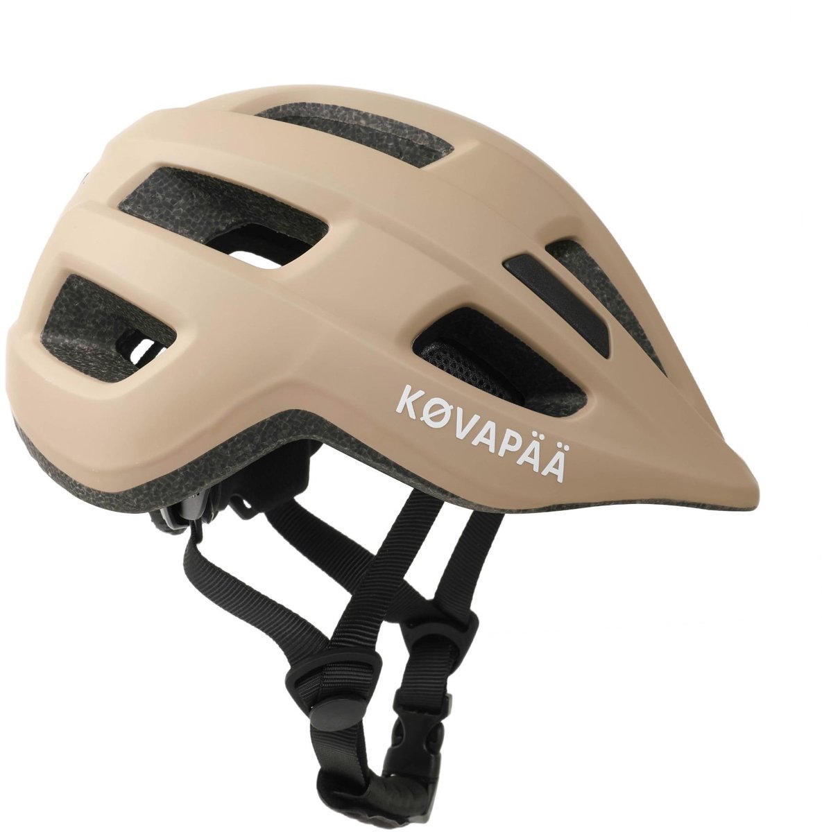 Køvapää® Lappi Fietshelm Kinderen - Zandkleur - Maat 52-56 cm - 5 jaar tot volwassen -S/M - Fietshelm Jongens - Fietshelm Meisjes - Fietshelm Kind – foto 2
