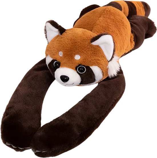 Verzwaringsknuffel Wasbeer – 0.8kg – 60cm – Weighted Knuffel tegen Angst & Stress – Zware Knuffelbeer – Sensorisch Speelgoed – Ontspanningsknuffel – Verzwaarde Knuffel