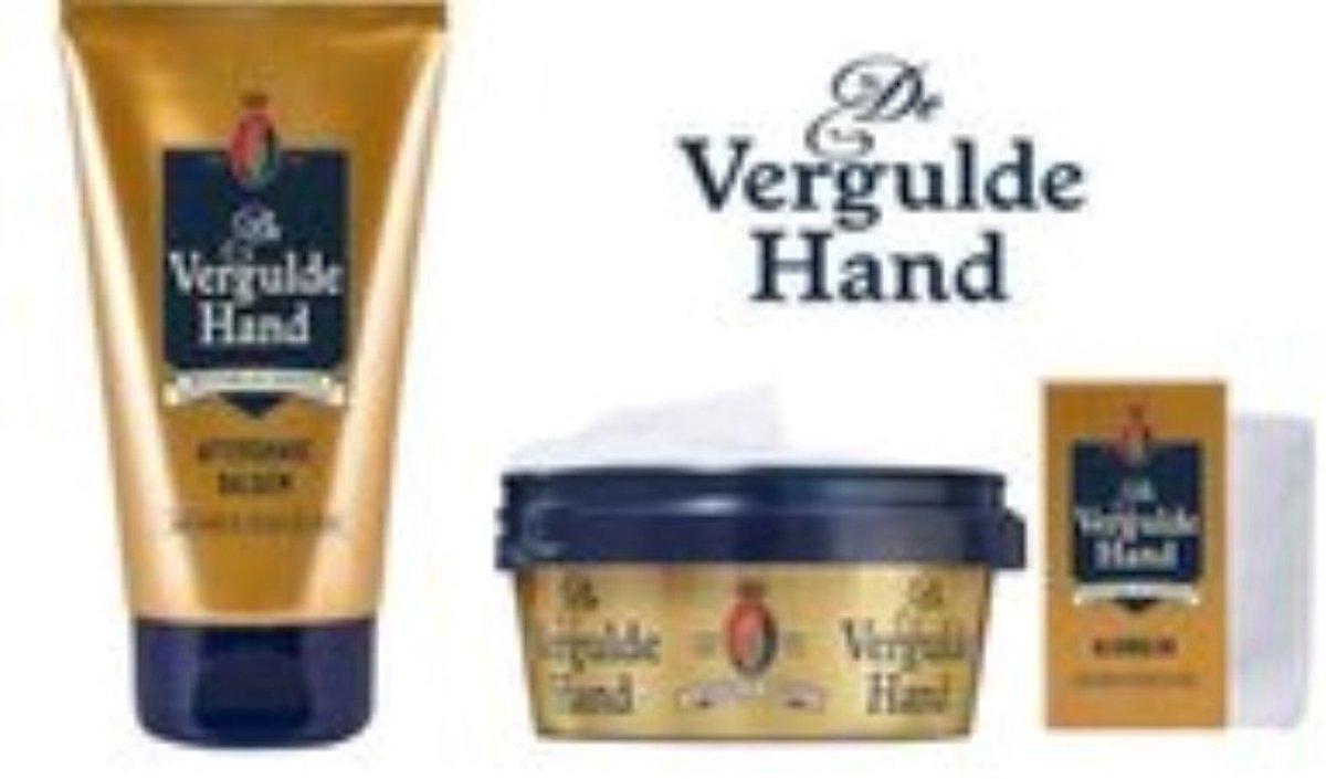 De Vergulde Hand - SET - Scheerkuip / Aftershave Balsem / Aluin