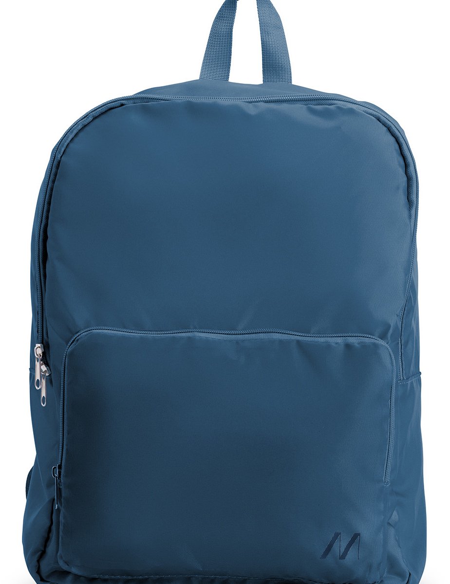 Muitomas Rugzak - Backpack - 2 compartimenten - Opvouwbaar - 17 liter - Verstelbare schouderbanden - Draaglus - Blauw