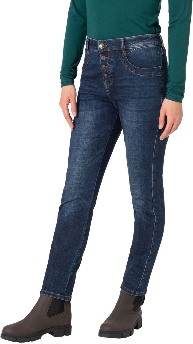TIMEZONE Dames Jeans Broeken regular/straight Fit Blauw 25W / 28L Volwassenen