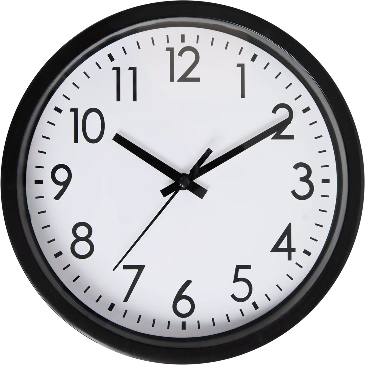Wall Clock - Wand Klok - Zwart - 20cm