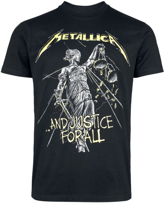 Metallica... And Justice For All - Liste des pistes - T-shirt noir épais pour homme M