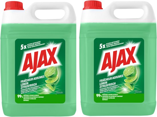 Ajax Lime nettoyant tout usage 2 x 5L