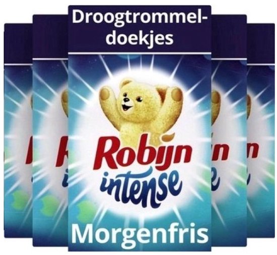 Robijn Droogtrommeldoekjes Intense 20 stuks - Voordeelverpakking 6 stuks