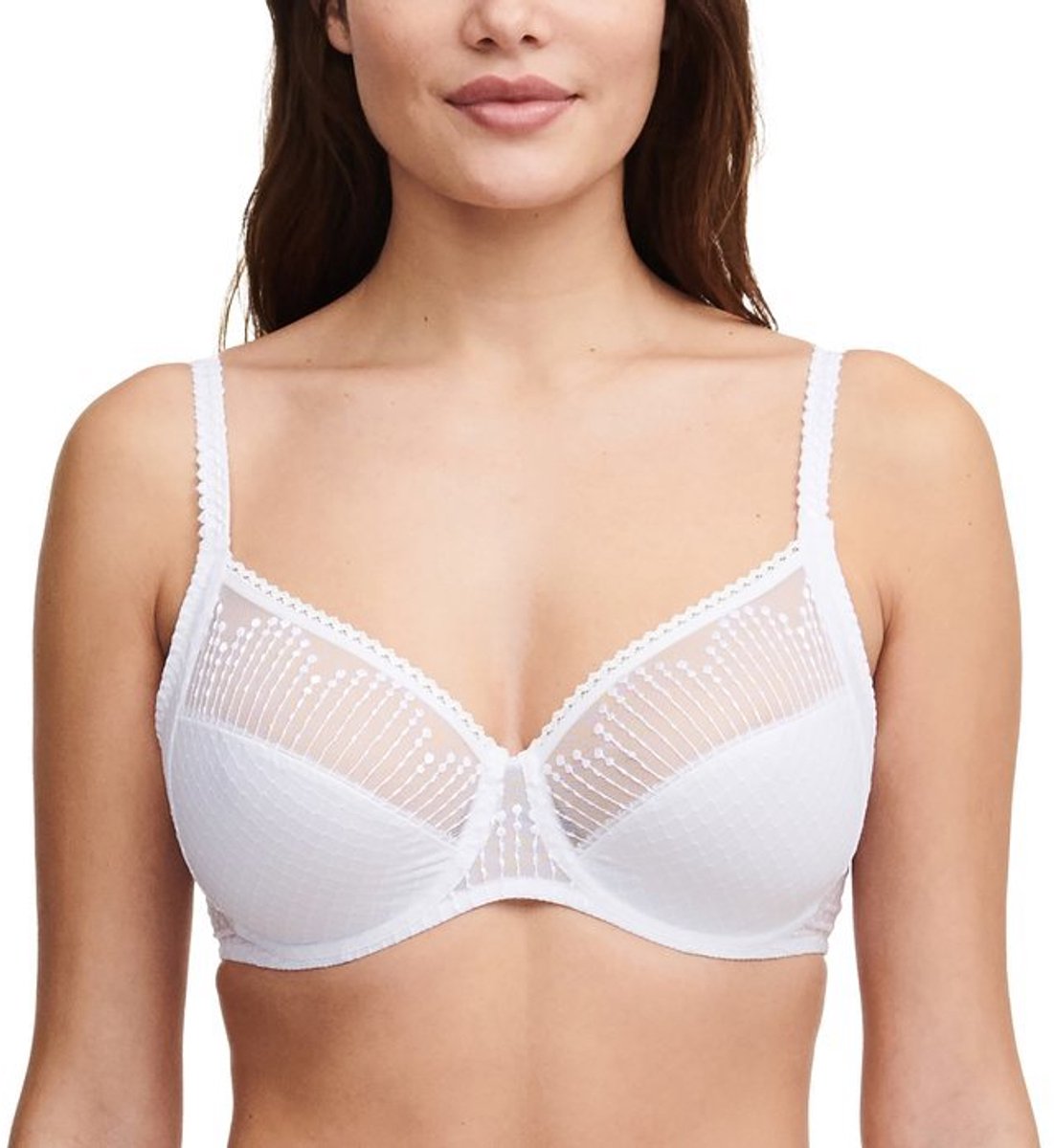 Chantelle Luminesce – BH Beugel – C19K10 – Blanc - D90/105 Wit
