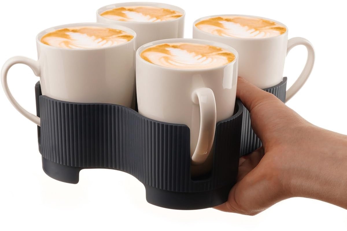 Draagbare Bekerdrager - Multi-drankhouder - Ergonomisch ontwerp - 20cm