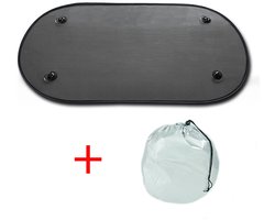 Auto Achterruit Zonneklep - Auto Baby Zonneklep - met 4 Sterke Zuignappen - Privacy Window - Mesh Achterruit Zonneklep - 100x50 cm - Kinderen en Huisdieren UV-Bescherming Achterruit
