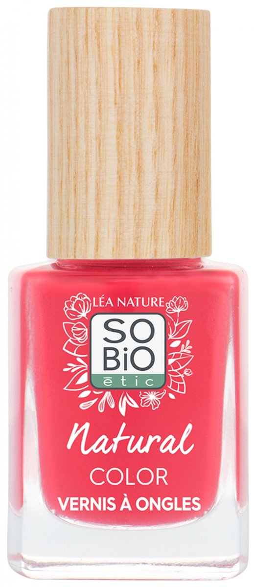 SO’BiO étic Nail Polish 35 Vibrant Coral
