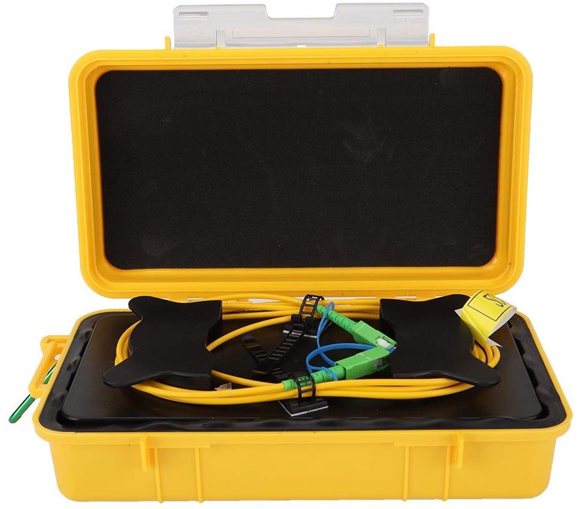 JGS Premium - Glasvezel Launch Kabel Box voor optische tijddomeinreflectometrie - Elimineert dode zones - Draagbare glasvezel testtool - 1 km bereik