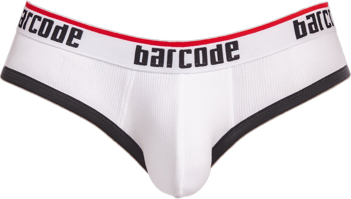 Goedkoopste Barcode Berlin Maxime Backless Brief White - MAAT S - Erotisch Heren Ondergoed - Slip voor Man - Sexy mannen Slip