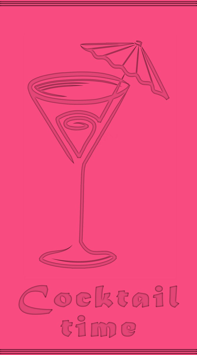 Strandlaken - Cocktail Pink
