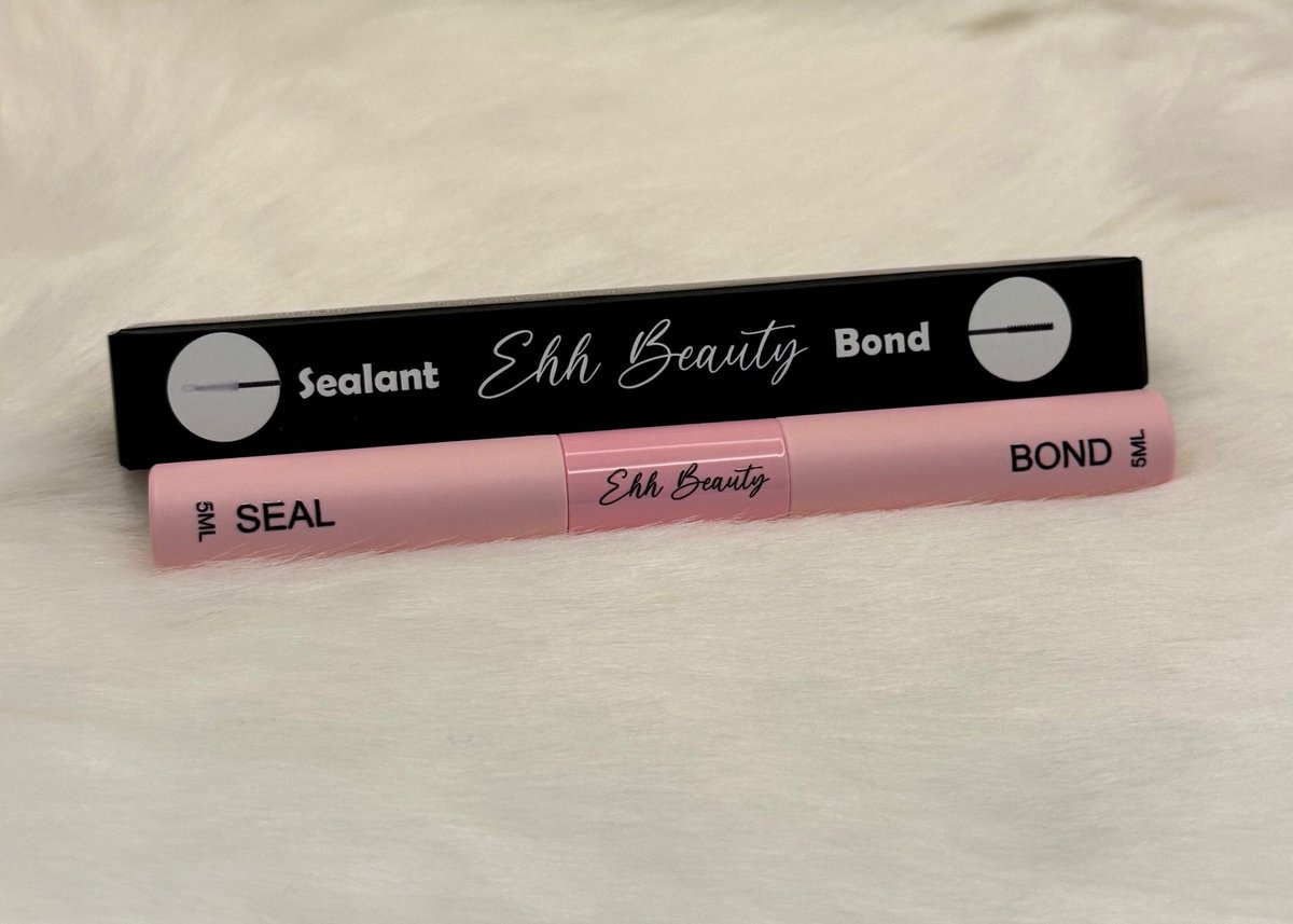EHH BEAUTY -Bond en Sealer - - Doe-het-zelf Wimper Lijm - DIY Lashes - 5/7 dagen langer blijven je stukje wimpers zitten - Zonder Wimpers