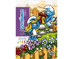 Disney Coloriages Mystères schtroumpfs (smurfen) tome 2 - Hachette - Kleuren op nummer kleurboek