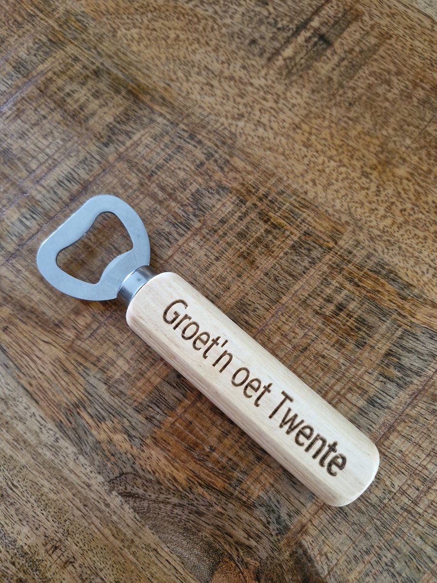 Hand Flesopener Groet'n oet Twente