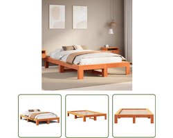 vidaXL Sleutelset - Dynamische Sleutel - Bedframe zonder matras massief grenenhout wasbruin 120x200 cm - Gereedschap - Mechanica - Drapers Tools