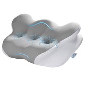 Bol.com Douzle Orthopedisch Hoofdkussen voor Nekklachten - Ergonomisch Traagschuim Slaapkussen - Anti Snurk Kussen - Verkoelend ... aanbieding