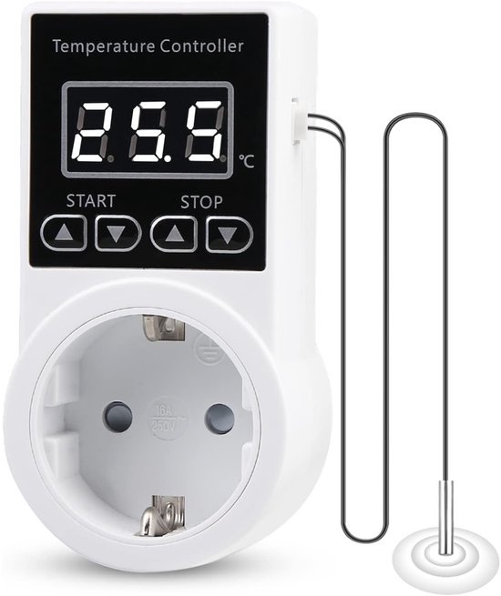SKI 2 RF Digitale kamerthermostaat (wit, draadloos