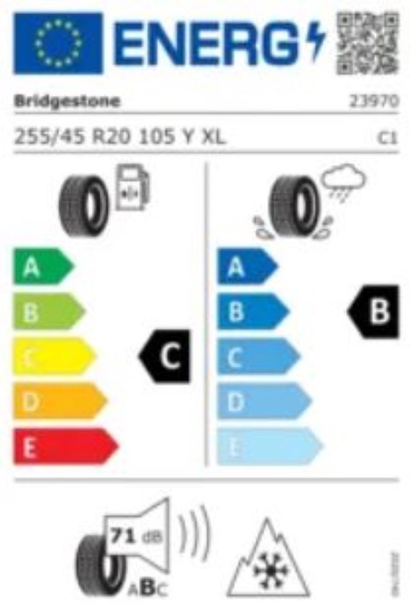 Bridgestone Turanza All Season 6 255/45 R20 105Y XL MFS 3PMSF Enliten – foto 2