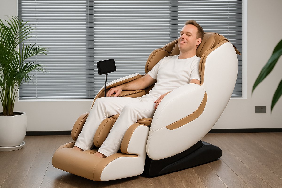 Cassini Compact Massage Stoel met 18 Airbags en Surround - afbeelding 2