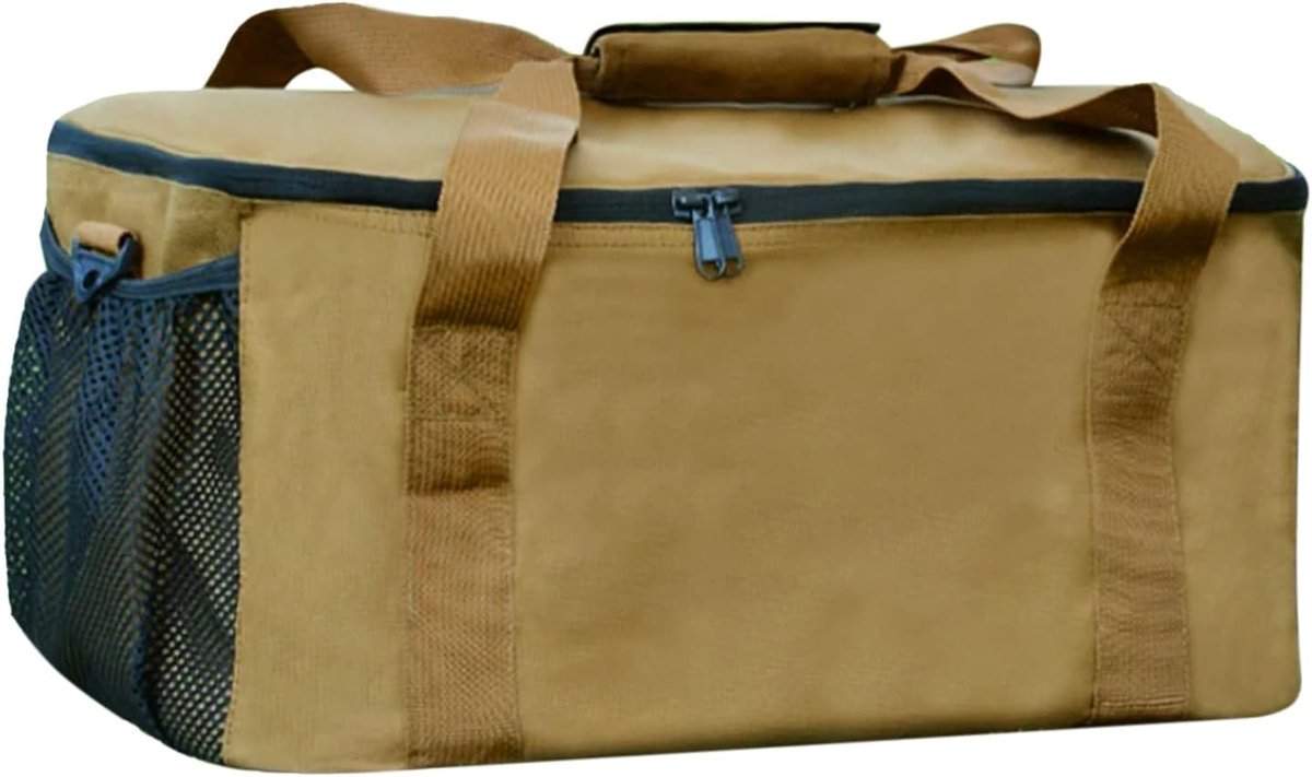 Camping opbergtas - BBQ Accessories Carrier Bag | Picknickorganisator tas | Kookapparatuurtas voor buiten | Waterdichte camping draagtas | Buiten voor voedselaccessoires.