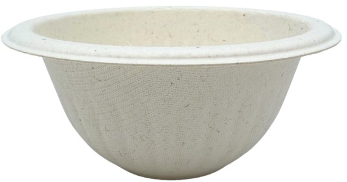 Daily Style – Kom – Suikerriet Bagasse – 300 ml – 50 stuks – Duurzaam Wegwerpservies