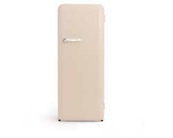 CREATE - Koelkast in retrostijl - Zand - Handvat Marmer - FRIDGE RETRO 281L