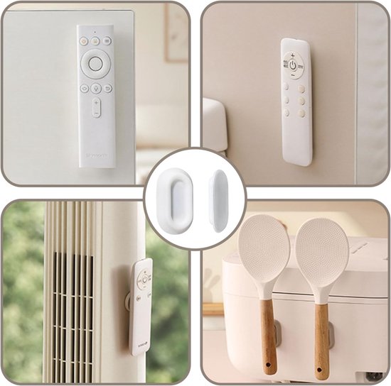 3 stuks magnetische houder voor afstandsbediening - sterke magneet voor aan de muur