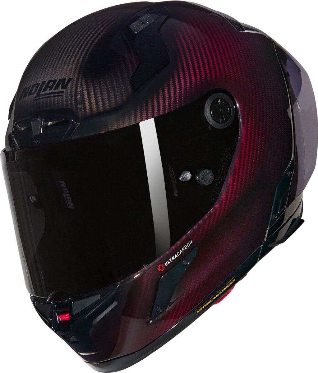 Nolan X-804 Rs Ultra Carbon Liquido Integraalhelm Rood XL
