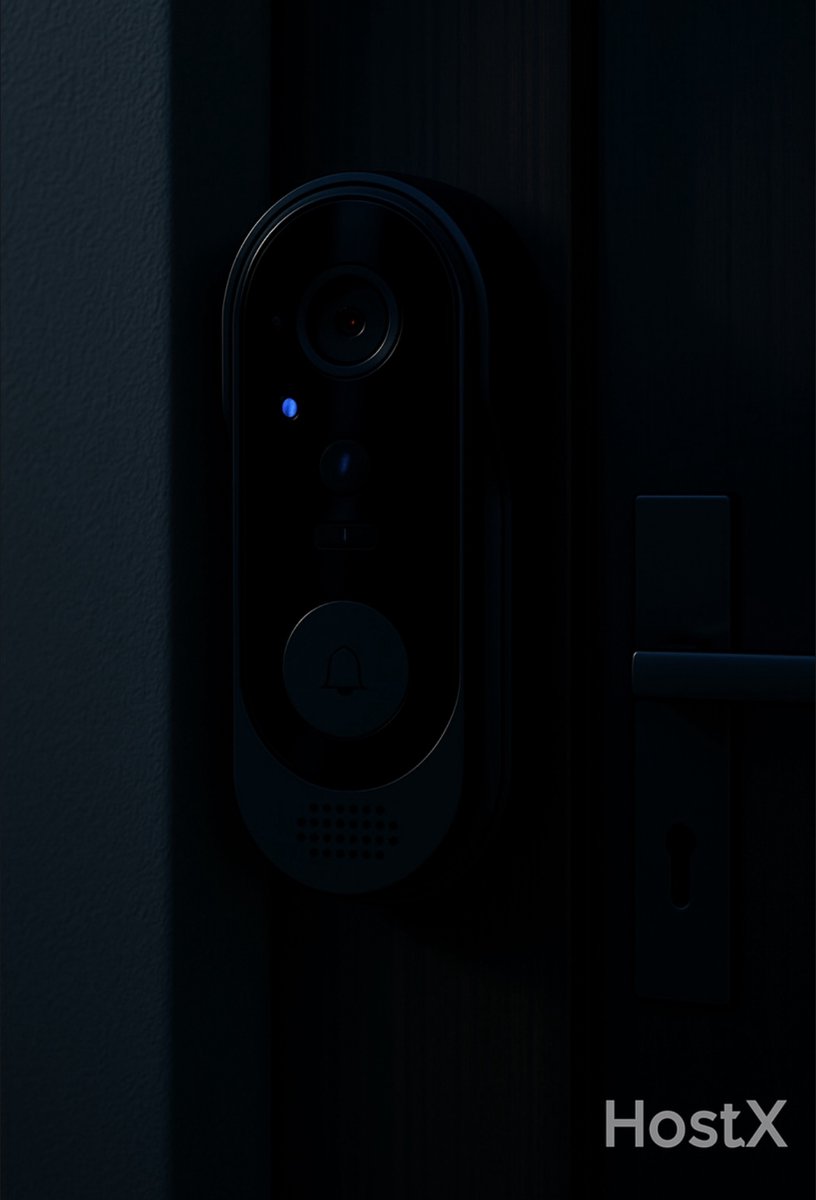 Afbeelding 3 van Slimme - Video Deurbel - Draadloos WiFi - 720P HD Camera - Zonder abonnement - Nachtzicht - Waterdicht IP65 - Bewegingsdetectie - Zwart