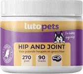 Lutopets Heup & Gewrichten Chews - 90 stuks - Voedingssupplement voor honden - Rundersmaak - Met glucosamine en groenlipmossel