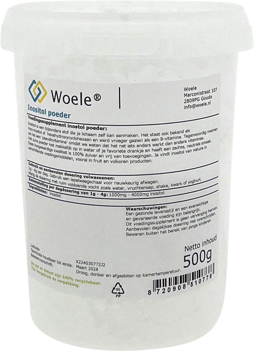 Woele inositol poeder 500g