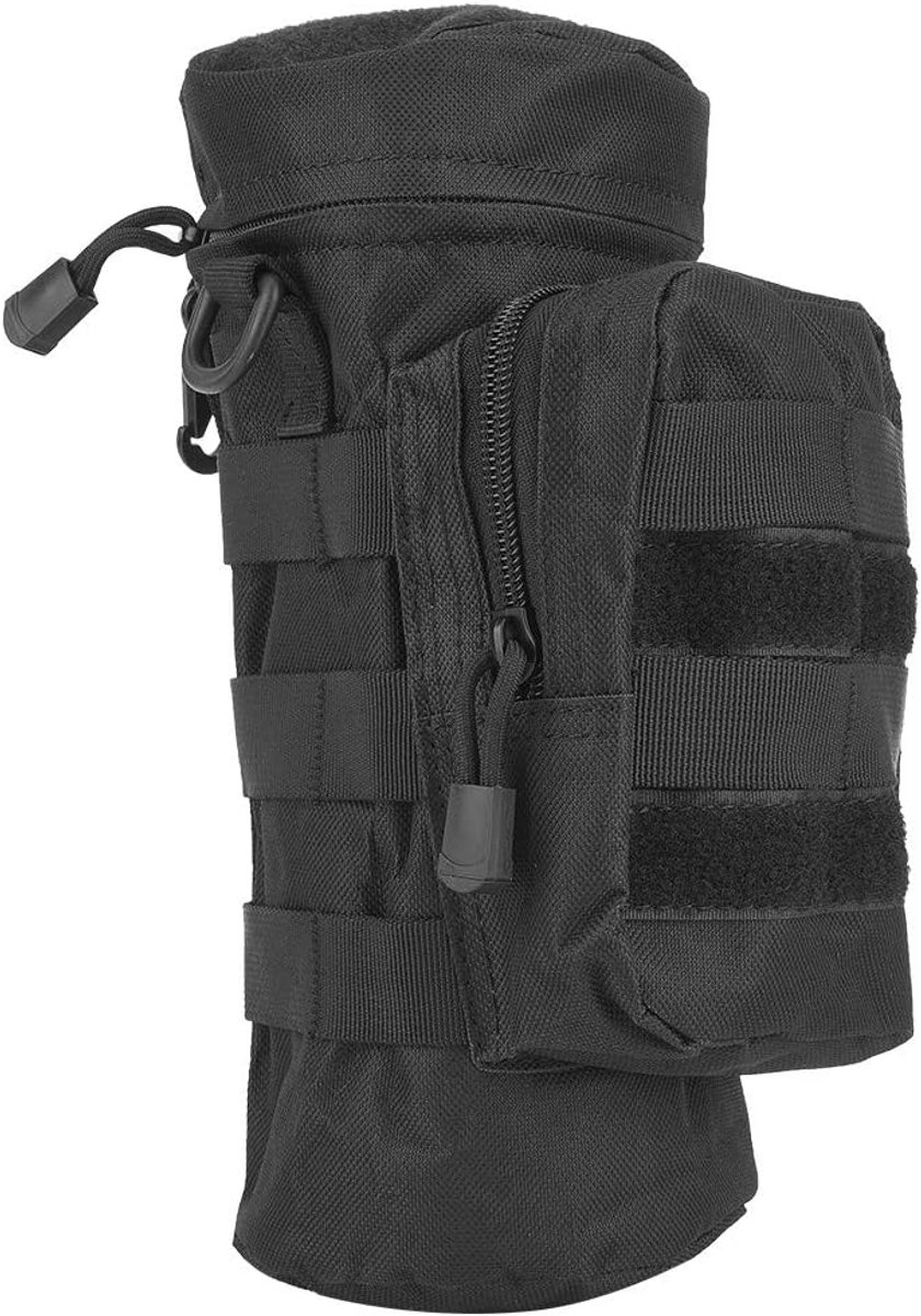 SNQ Tactische waterflestas - Draagbare waterflestashouder voor buiten - Waterflestas voor buiten, backpacken, kamperen en wandelen