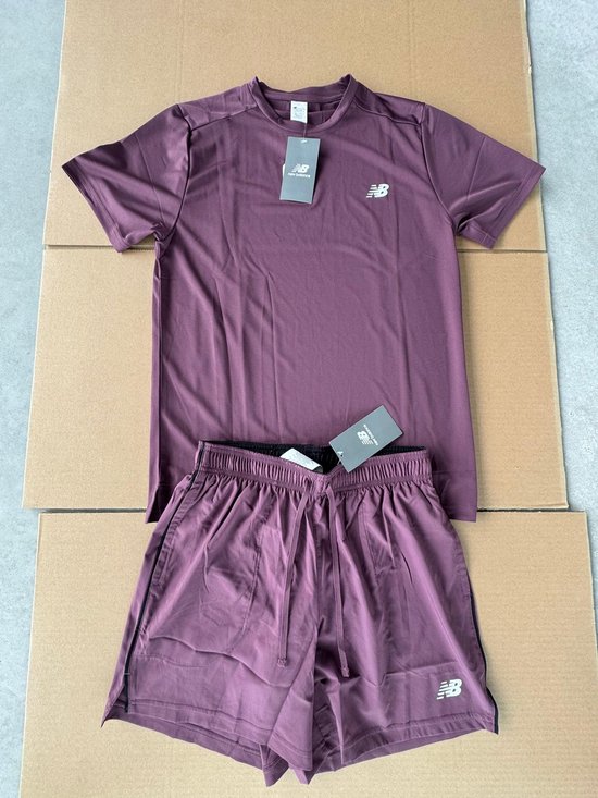 Kit de Sport New Balance - T-shirt et short - Violet - S