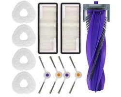 set onderdelen compatibel met stofzuiger Narwal - J4 - Freo X - Ultra - Lite - zijborstels - filters - dweilpads - hoogwaardige vervanging