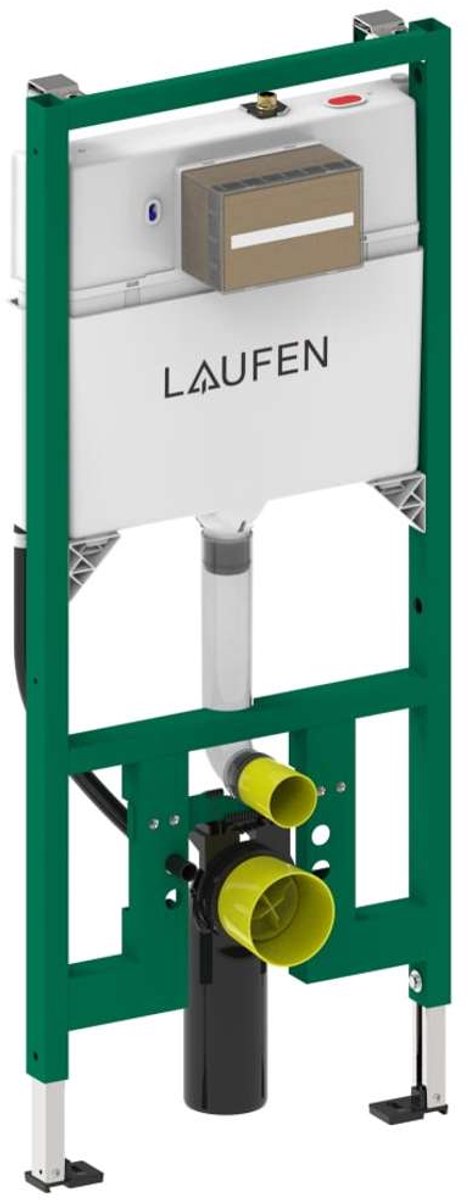 Laufen INEO - Voorwandinstallatie voor hangende toiletten, hoogte 1,15 m H9201100000001