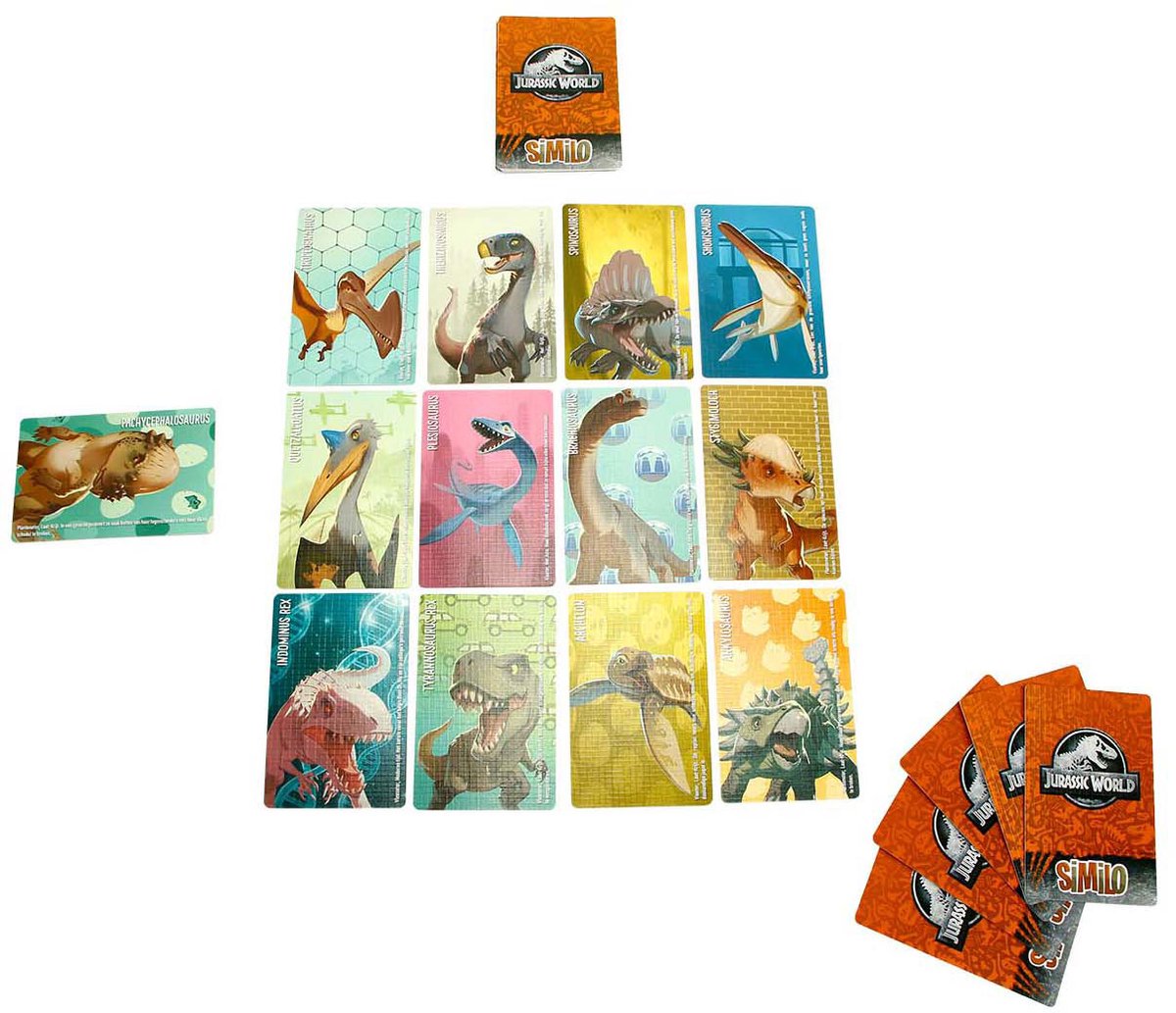 999 Games Similo: Jurassic World – coöperatief dinosaurus kaartspel thumbnail 5