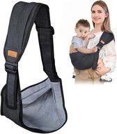 Draagzakken voor kleine kinderen, ergonomische babydrager voor peuters, babydrager vanaf 2 jaar, 3 jaar, babydrager, verstelbare babydrager voor pasgeborenen tot 3-36 maanden, peuters-Grijs