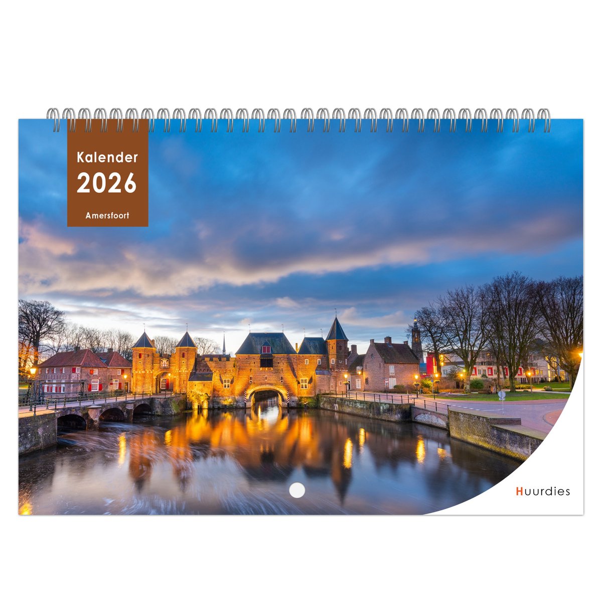 Huurdies - 2026 kalender - Amersfoort - A3