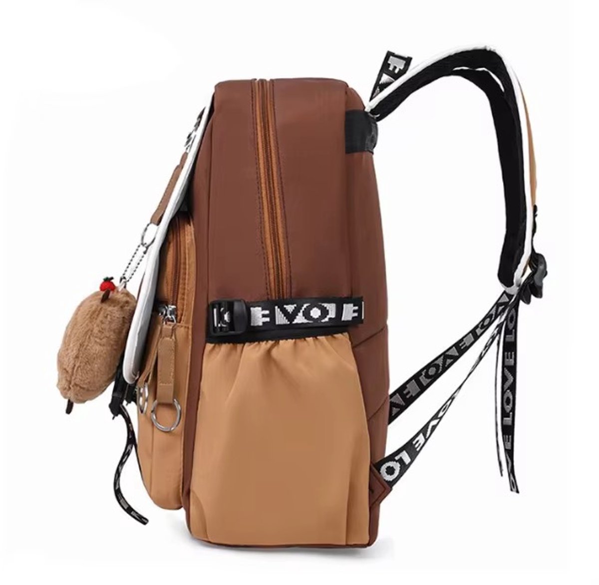 Capybara schattige schooltas, schouder schooltas voor basisschoolleerlingen, goed cadeau voor jongens en meisjes,Style 3,Large