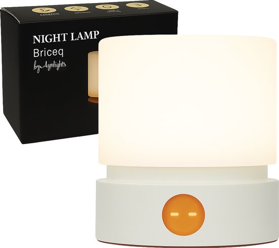 Glazen LED tafellampen Op batterijen Hoge
