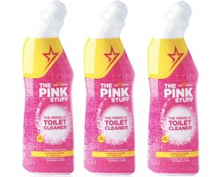 The Pink Stuff - Miracle Toilet Cleaner - 3 x 750 ml - Voordeelverpakking