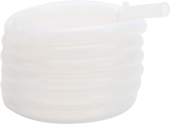 LAVMHAB Siliconen slang, 7 mm x 10 mm (binnendiameter x buitendiameter), 1.5 meter lang, geschikt voor contact met levensmiddelen, flexibel, transparant, water- en luchtslangen voor pompoverdracht