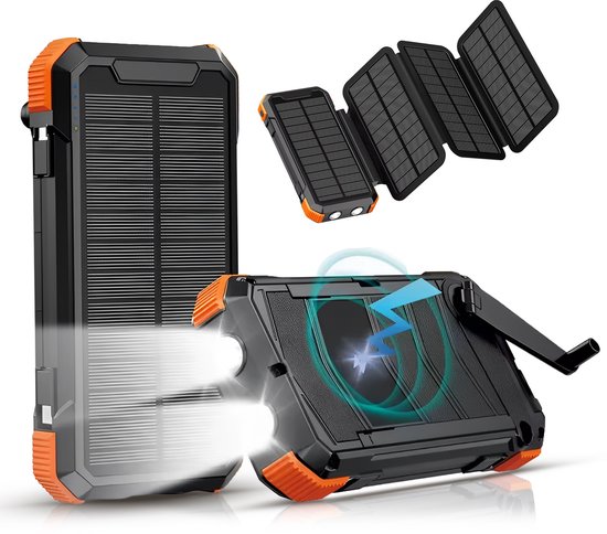 Tech Essentials Trek One Solar Powerbank - Opvouwbare - Tech - €65,95