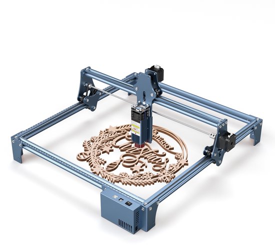 Sculpfun S9 Laser Graveermachine - Laser cutter - 410x420mm - Lasergraveerder - Hout Acryl Laser Snijmachine - Laser Engraver - 0.06mm Laser Focus - Snel te monteren ontwerp - Blauw