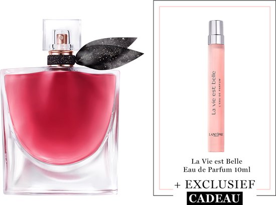Lancôme La Vie est Belle Elixir Eau de Parfum + Cadeau - La Vie est Belle Elixir Eau de Parfum 100ml & La Vie Est Belle 10ml Cadeau - Dames Parfum - 110ml